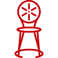 Wisconsin Union Chair Icon